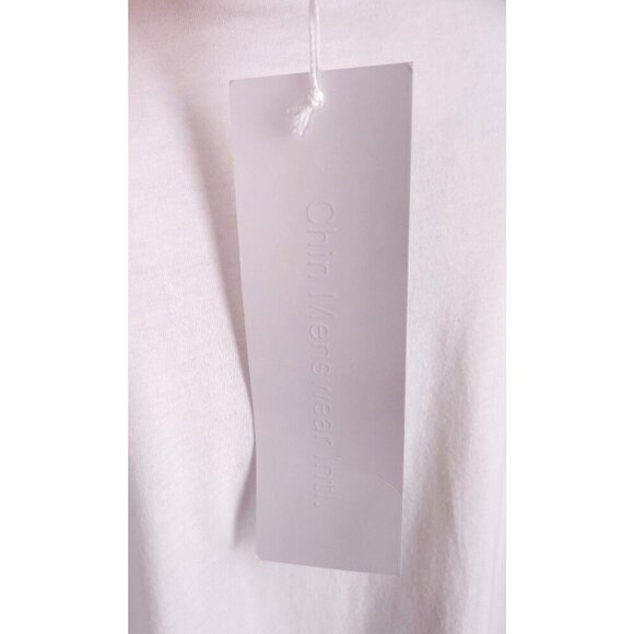 Chin Menswear Love Intl. T-Shirt Size M Mens White Nwt $105 - Picture 8 of 14